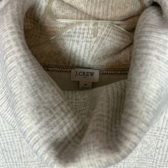 J.Crew Factory sweater sweatshirt plaid gray size medium - Picture 8 of 10